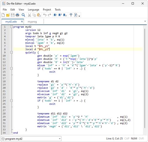 Using IF with Stata commands .
